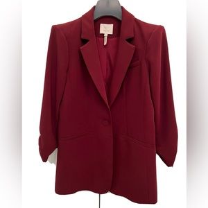 Cinq A Sept Khloe Blazer - Sangria